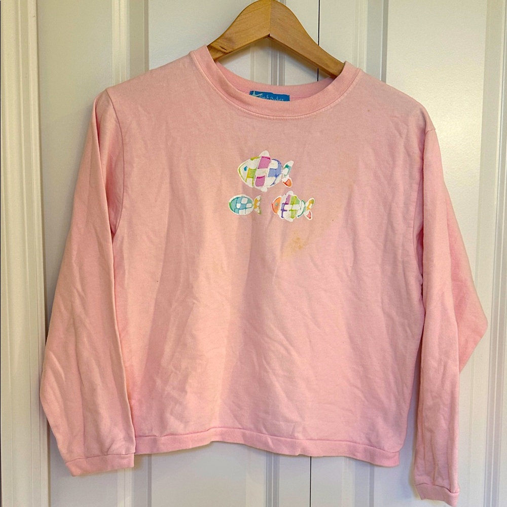 Fresh Produce Girls sz XL french terry sweatshirt